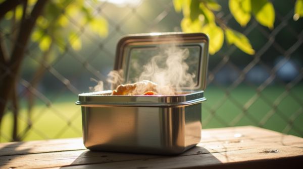 Boîte repas isotherme : manger chaud hors de chez soi