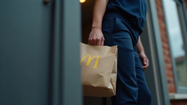 Votre commande McDonald's livrée directement chez vous